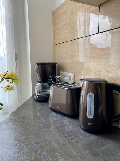 2-Zimmer Zentral In Ferdinandshof, Wlan Modern ภายนอก รูปภาพ